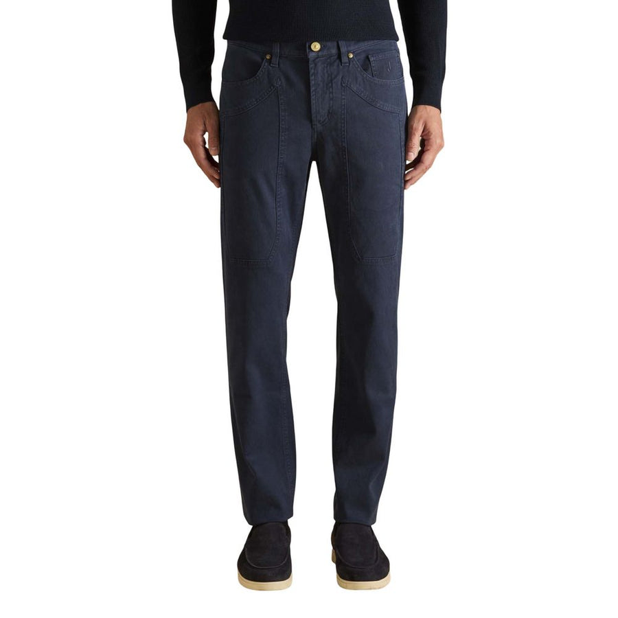 Jeckerson Blaue Baumwoll-Skinny-Jeans