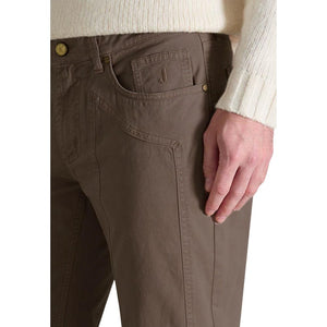 Jeckerson Braune Baumwoll-Skinny-Hose
