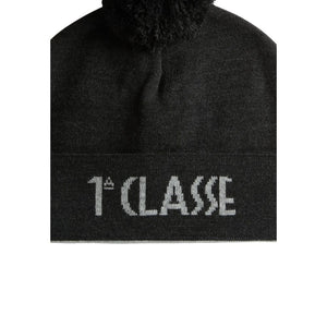Alviero Martini Prima Classe Graue Wollmütze (Baseball Cap)