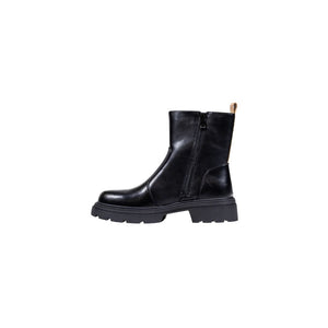 Alviero Martini Prima Classe Schwarze Stiefeletten aus Polyethylen