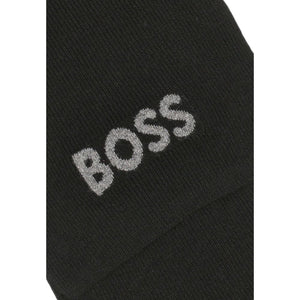 Hugo Boss Schwarzer Schal aus Polyacryl