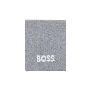 Hugo Boss Grauer Schal aus Polyacryl