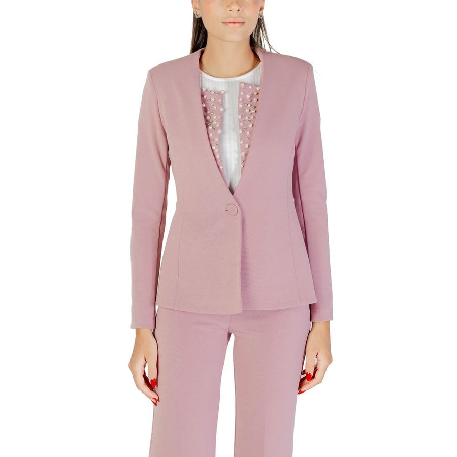 Rinascimento Mehrfarbiger Polyester-Blazer