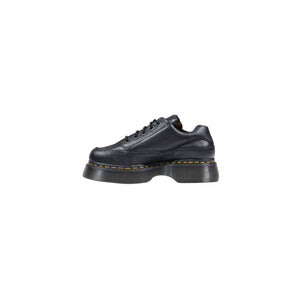 Dr. Martens Schwarze Leder Plateau-Pumps
