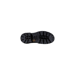 PINKO Schwarze Leder Plateau-Pumps