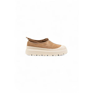 UGG Beige Wildleder-Clogs