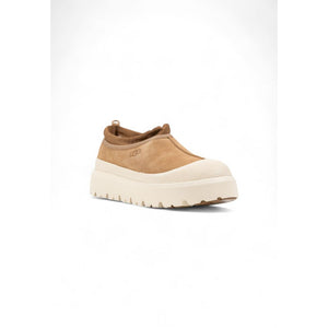UGG Beige Wildleder-Clogs