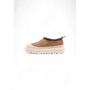 UGG Beige Wildleder-Clogs