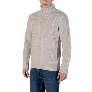 Gianni Lupo Grauer Marabu-Rollkragenpullover