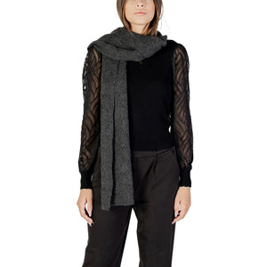 Only Grauer Schal aus recyceltem Polyester