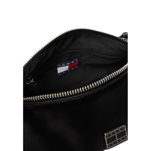 Tommy Hilfiger Jeans Schwarze Kunstleder-Handtasche
