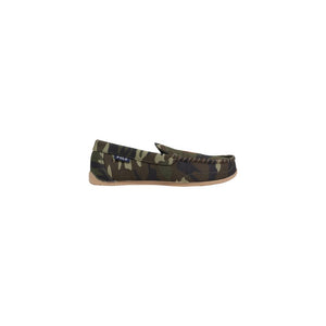 Ralph Lauren Grüne Textil-Slipper