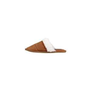 Ralph Lauren Braune Textil-Slipper