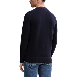 Tommy Hilfiger Blauer Bio-Baumwoll-Sweatshirt
