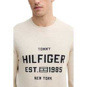 Tommy Hilfiger Beige Bio-Baumwoll-Sweatshirt