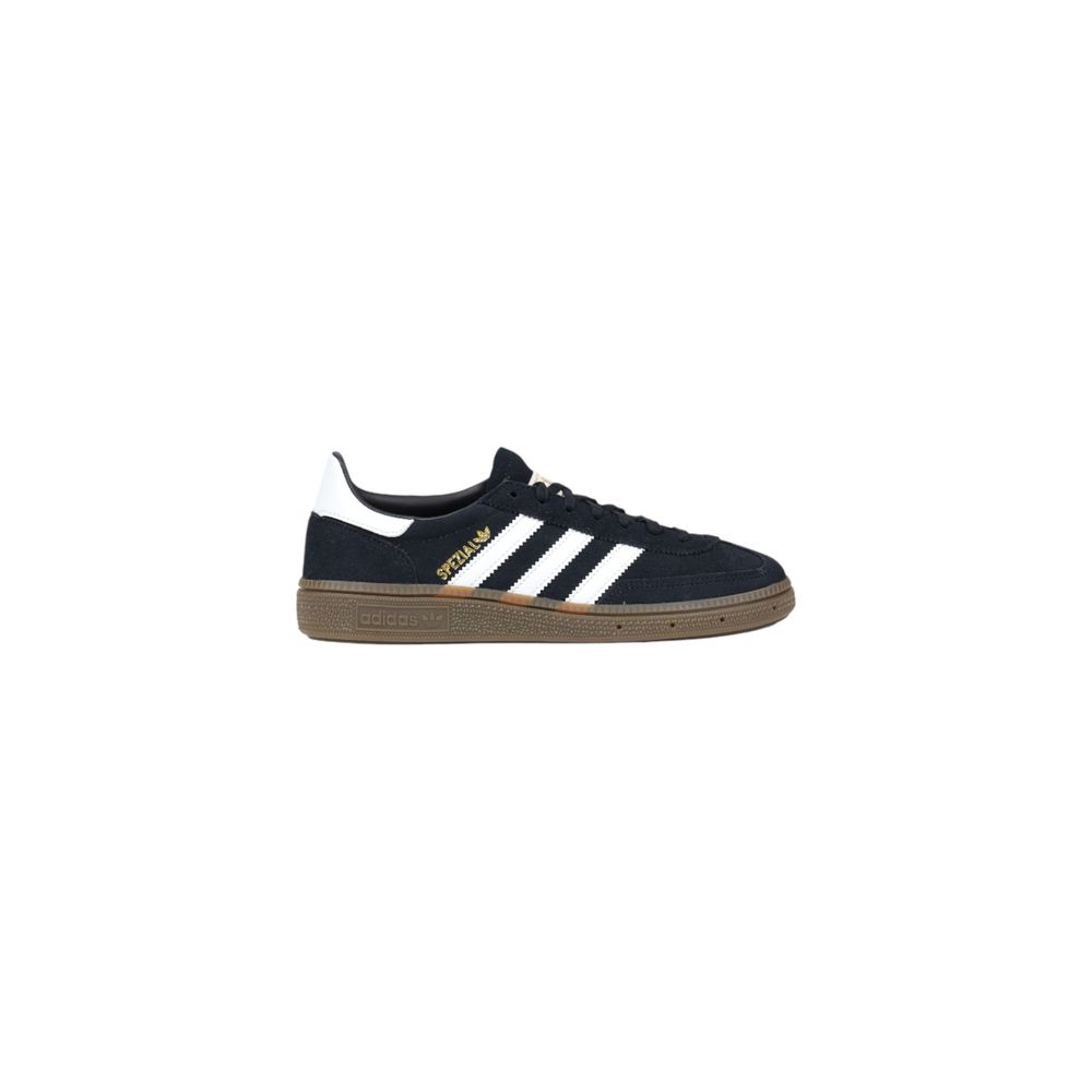 Adidas Originals Schwarze Wildleder-Sneaker mit niedrigem Schaft