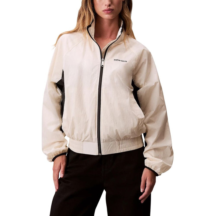 Beige Polypropylene Shell Jacket