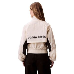 Calvin Klein Jeans Weiße Jacke aus Polypropylen