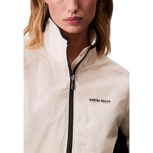 Calvin Klein Jeans Weiße Jacke aus Polypropylen