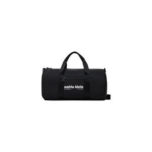 Black Recycled Polyester Duffel Bag