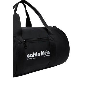 Black Recycled Polyester Duffel Bag