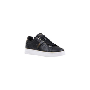 Guess Schwarze Low-Top-Sneaker aus Polyethylen
