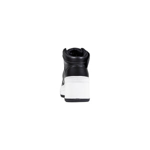 Guess Schwarze Plateau-Sneaker aus Polyethylen