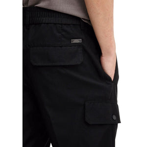 Armani Exchange Schwarze Freizeithose aus Polyester