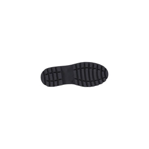 Alviero Martini Prima Classe Schwarze Schnürstiefel aus Polyethylen
