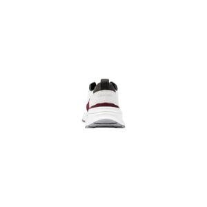 Calvin Klein Cremefarbene Wildleder-Sneaker mit klobiger Sohle