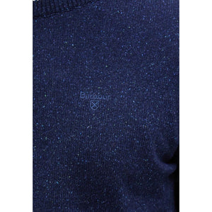 Barbour Blauer Wollpullover