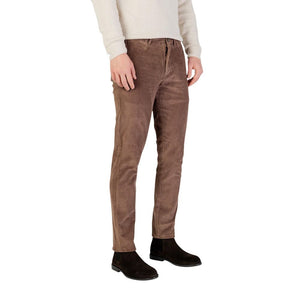 Borghese Braune Baumwollhose für die Freizeit