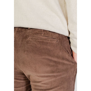 Borghese Braune Baumwollhose für die Freizeit
