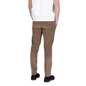 Borghese Braune Baumwollhose für die Freizeit