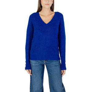 Morgan De Toi Blauer Polyester-Sweatshirt