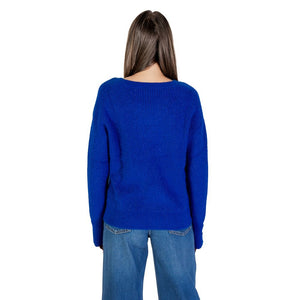 Morgan De Toi Blauer Polyester-Sweatshirt