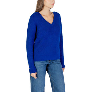 Morgan De Toi Blauer Polyester-Sweatshirt