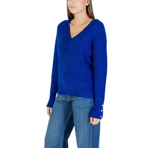Morgan De Toi Blauer Polyester-Sweatshirt