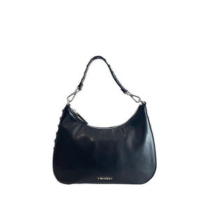 Twinset Schwarze Schultertasche aus Polyurethan für Damen
