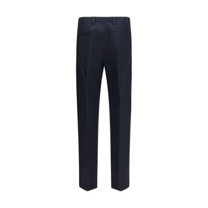 Gucci Blaue Baumwoll-Freizeithose