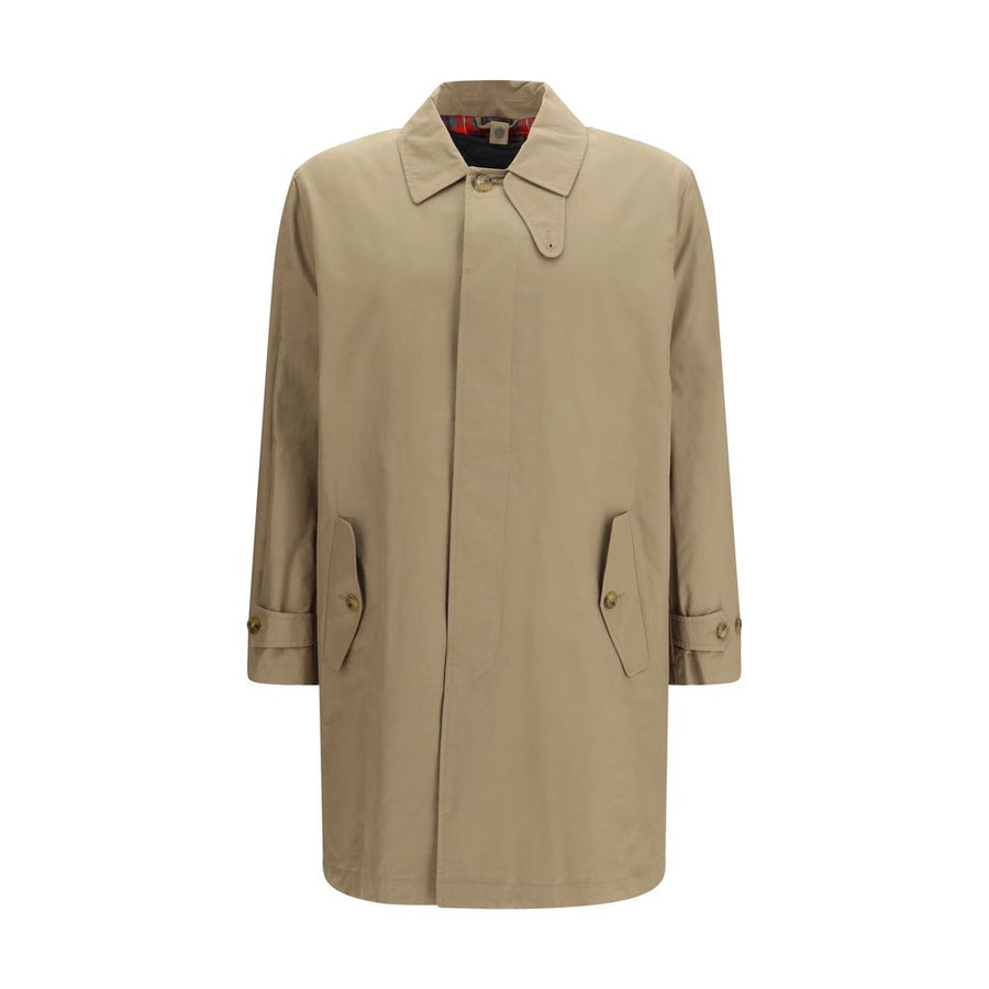 Baracuta Beige Polyamid-Trenchcoat