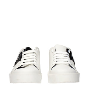 Philipp Plein Weiße Leder-Sneaker