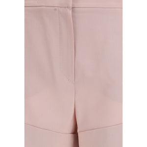 Max Mara Mehrfarbige Fleece-Woll-Bermudashorts