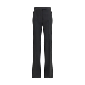 Tom Ford Schwarze Wollhose aus Fleece