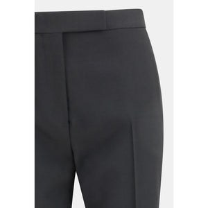 Tom Ford Schwarze Wollhose aus Fleece