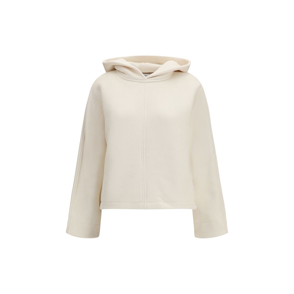 Max Mara Pure Beige Baumwoll-Sweatshirt