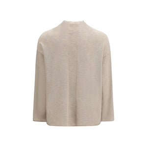 Max Mara Pure Beiger Kaschmirpullover
