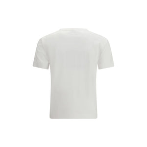Max Mara Pure Weißes Baumwoll-T-Shirt