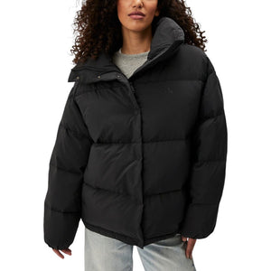 Calvin Klein Jeans Schwarzer Polyester-Mantel