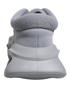 Dolce & Gabbana Graue Slip-On Wave Low-Top-Sneaker